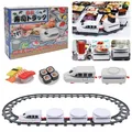 Sushi Train Track Train Rotary Sushi Toy Electric Train Rotary Sushi Simula Revolving Car Ushi