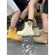 Children's Rain Boots Boys And Girls Baby Water Shoes Summer Cartoon Puppies Outdoor Anti Slip