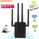 WiFi Repeater 1200Mbps Dual Band Wireless Amplifier 2.4G 5GHz Network Long Range Signal Booster For