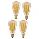 4pcs 1pcs Bulb Lamp Edison Reproduction 40 Watt E14 ST48 Dimmable Incandescent Vintage Edison Light