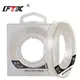 FTK 100% Fluoro Carbon Line 50M 0.8#-10# 0.14mm-0.6mm Leader Line Carp Fishing Sinking Line