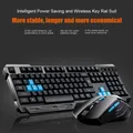 Keyboard Mouse Combos Waterproof Multimedia 2.4GHz Wireless Gaming Keyboard USB Cordless Mous