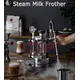 ITOP Steam Milk Frother Household Coffee Milk Foamer Espresso Coffee Maker Milk Frother with 2 Steam