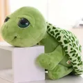 20CM Cute Kids Plush Toys Baby Super Green Big Eyes Stuffed Tortoise Turtle Animal Plush Baby Toy