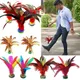 New Colorful Feathers Kick Shuttlecock Chinese Jianzi Foot Sports Outdoor Toy Game Entertainment