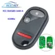 BEST KEY Remote Key Fob 2+1 Buttons Car Key for Honda for Civic Si / CR-V / Element FCC ID: