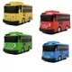 New 4 colors little bus oyuncak araba car mini plastic pull back Tayo Gani Lani Rogi bus model for