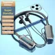 Long battery Life Wireless Headphones Neckband 5.2 Earphones With Mic Sport Headset Noise Reduction