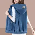 M-5XL Retro Women's Corduroy Vest Women's Short Coat Spring Fall Leisure Plus Size Sleeveless Jacket