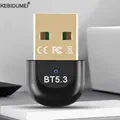 USB Bluetooth 5.3 5.0 Adapter PC USB Transmitter Receiver Dongle Wireless Adapter For Wireless Mouse
