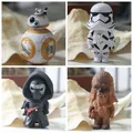 Star Wars Awakens BB8 Darth Vader PVC Pendant Space War BB-8 Action Figure Toys Keychain Gift for