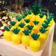 6/12pcs Summer Tropical Pineapple Coconut Drinking Plastic Cup Summer Beach Pool Hawaii Luau