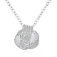 wholesale silver color for women wedding Noble Beautiful fashion Elegant charm pretty pendant chain