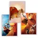 A5 Spiral Notebook Cartoon The Lion King Young Simba Note Book Disney Anime Animals Graffiti Pattern