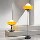 Designer Guzzini Table Lamp Modern bauhaus lamp Bedroom Bedside Study Living Room Retro Yellow Cream