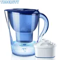 Alkaline water Filter Pitcher 3.5L Activated Carbon Filter Kettle Water Purifier with Timer for Home