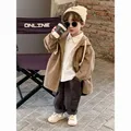 Trench Outerwear Hooded 2023 Spring Zipper Cotton Clean Simple Fashion Solid Soft Comfortable