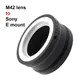M42-NEX For M42 Lens - Sony E / FE Mount Adapter Ring for M42 (42x1mm) Mount Lens and Sony E / FE