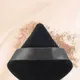 Triangle Velvet Powder Puff Mini Makeup Sponge for Face Eyes Soft Cotton Cosmetics Washable