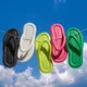 Flipper Women 2023 New Jelly Color Flip Flops for Women Summer Clip Toe Soft Sole Beach Slippers