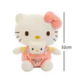 32cm Cartoon Peluches Kawaii Hello Kitty Plush Toys For Girl Stuffed Animal Doll Cat Snario Plushie
