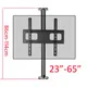 DL-A10M-86 NEW 23"-65" stainless steel LCD TV stand mounts bracket in Partition wall 360 rotate