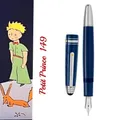 Special Edition Petit Prince 149 Classic Fountain Pen MB Dark Blue Resin Relief Office Writing