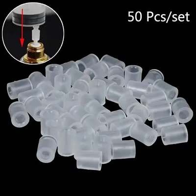 50pcs Perfume Dispenser Tools Syringe Special Needle Perfume Converter Perfume Adapter Dispenser