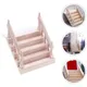 Mini Staircase Desktop Ornament Mini House Staircase Playhouse Ornament Accessory Wooden Model