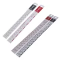 Mixing Tool Standard Car Paint Ruler Suitable for Cars Paint Ruler Ruler Paint Tool Black/R-ed