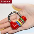 4 Letters Combination Padlock Code Password Lock for Door Cabinet Drawer Bike Motorcycle Student