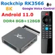 X96 X6 TV Box Android 11 8GB RAM 128GB Rockchip RK3566 8K VIDEO CODEC 2T2R MIMO Dual Wifi 1000M LAN