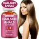 Hair Skin & Nail Gummies with High Potency Biotin | Hair Vitamins for Men and Women | Gluten Free