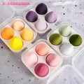 4pcs Makeup Sponge Set Face Beauty Powde Beauty Egg Foundation Sponges Cosmetic Puff Women Make Up