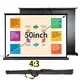 Professional Table Desk Projection Screen 50inch 4:3 Format With Carry Bag Best For Business