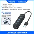 ORICO USB 3.0 HUB with Type C Power Supply Port 4/7 Port USB3.0 Splitter OTG Adapter Hub Dock