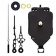 Quartz Pendulum Trigger Clock Movement Chime Pendulum Clock Motor and Hanger Kit with Classic Metal