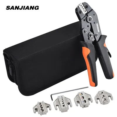 SN-58B Ratchet Crimper Tool Change Jaws Kit Automotive Service Kit Crimping Plier For