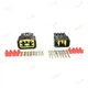 FW-C-8M-B FW-C-8F-B black Furukawa 8 Pin way 2.3mm male female waterproof auto connector adapter