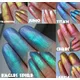 Chameleon Chrome Nail Art Pigment Mirror Powder Eyeshadow Dip Magic Discolored Powder Resin Colorant