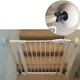 1pcs Baby Pet Safety Door Stair Gates Wall Mount Cups Bumpers Guard Protectors Safety Gates Bumpers