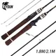 LEYDUN Fishing Rods Ultralight 1.8m 2.1m 2 Top Tip Fast Action Spinning Jigging rod UL L M ML Carbon