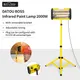 Infrared Paint Curing Lamp 2000W infrared Car Drying Lamp Infrared Paint Light Shortwave Heater