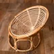 Newborn Photography Props Handmade Bamboo Basket Vintage Chair Photo Shooting Posing Sofa for Boys