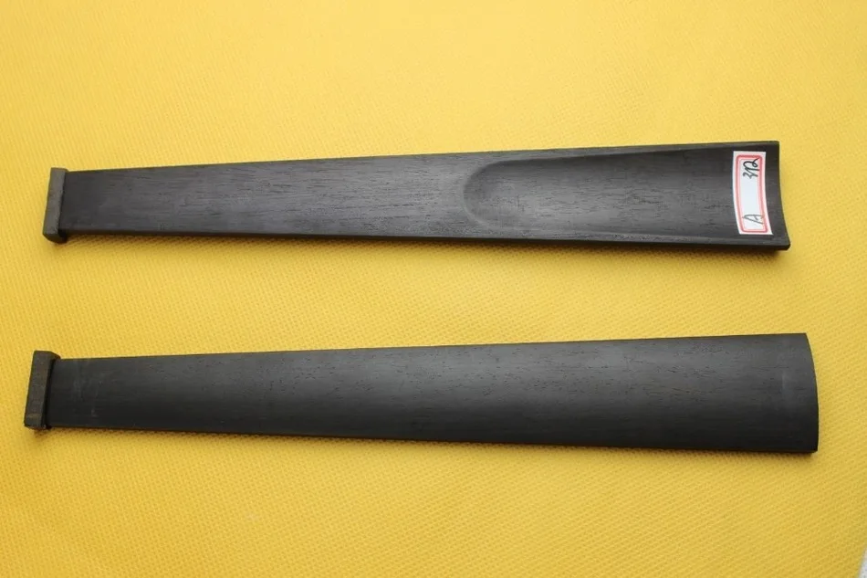1 stücke hohe qualität Violine Griffbrett 4/4 Ebenholz Griffbrett-Feine Natürliche Ebenholz Image