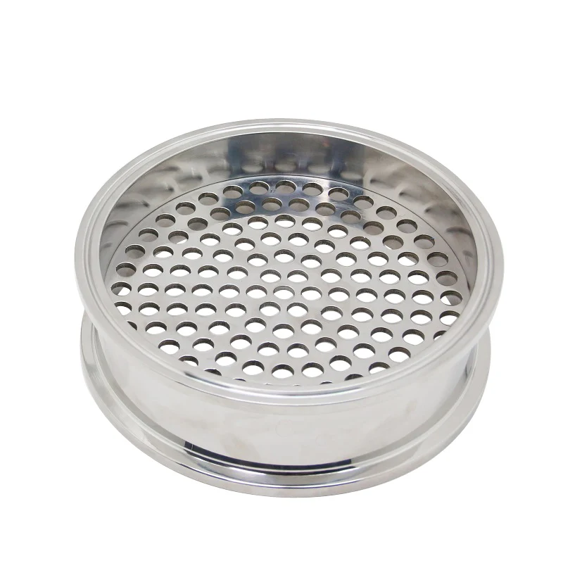 1,5 "2" 3 "4" 6 "8" 10 "12" Tri Clamp SUS 304 Edelstahl Dual Ferrule Filter Sanitär Rohr Fitting Für Homebrew Bier