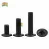 5-50 stücke M2 M 2,5 M3 M 3,5 M4 M5 M6 M8 TM Schwarz Kreuz Einbau Phillips Truss kopf Große Flache