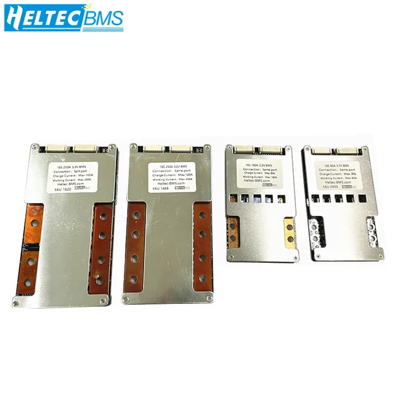 Heltec 48V 60V BMS 16S 60A 80A 120A 160A 200A 250A 300A 350A Lifepo4/Lipo Batterieschutzplatine für Solarenergiespeicherung Image