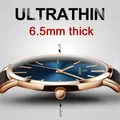 Herren Uhren Top Luxus Marke Ultra dünne Armbanduhr Männer Uhr Blau Glas männer Uhr Uhr relogio