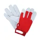 1Pair Mechanic Work Glove Leather Welding Coat Heavy Industrial Glove Sport Glove Safety Industrial